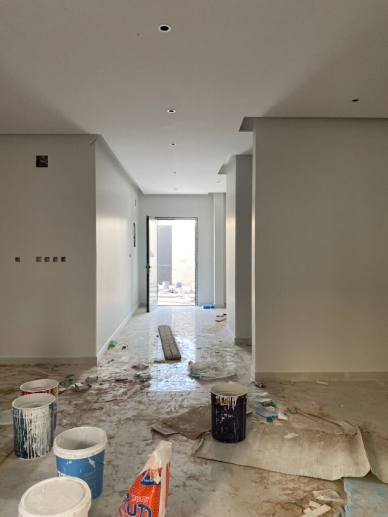 ترميم فيلا قبل وبعد التنفيذ في الخبر