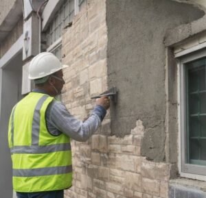 تجديد واجهة مبنى قديم